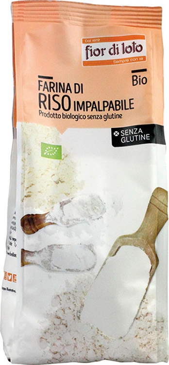 FARINA RISO IMPALPABILE SENZA GLUTINE BIO 375 G - fitfarma.it