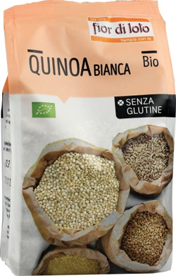 FIOR DI LOTO QUINOA BIANCA SENZA GLUTINE BIO 400 G - fitfarma.it