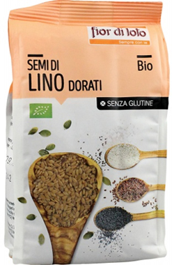 SEMI LINO DORATI SENZA GLUTINE BIO 400 G - fitfarma.it
