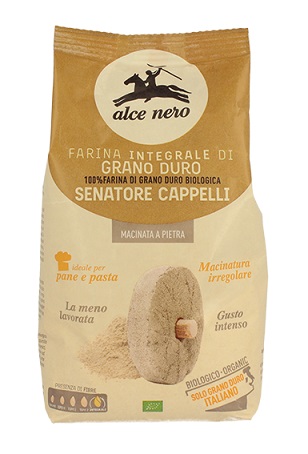 FARINA INTEGRALE SENATORE CAPPELLI BIO MACINATA A PIETRA 500 G - fitfarma.it