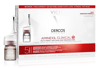 DERCOS AMINEXIL FIALE 21 DONNA 6 ML - fitfarma.it