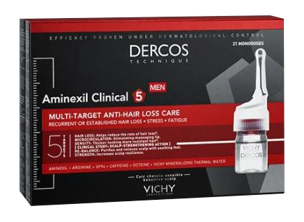 DERCOS AMINEXIL FIALE 42 UOMO 6 ML - fitfarma.it