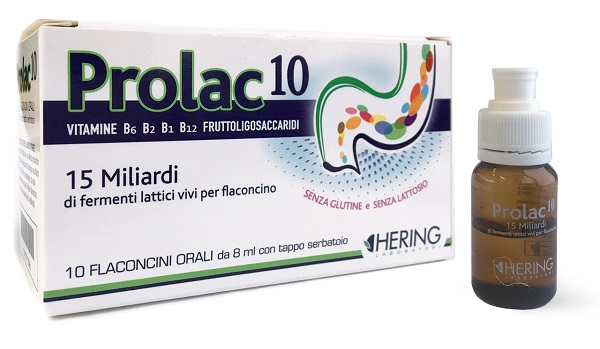 PROLAC10 FERMENTI LATTICI 15 MILIARDI 10 FLACONCINI 8 ML - fitfarma.it