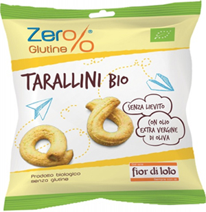 TARALLINI SENZA GLUTINE BIO MONOPORZIONE 30 G - fitfarma.it