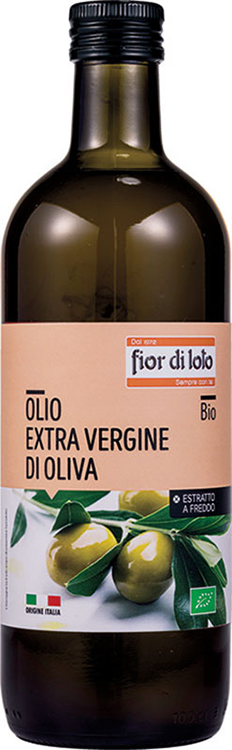 FIOR DI LOTO OLIO EXTRA VERGINE OLIVA BIO 1 LITRO - fitfarma.it