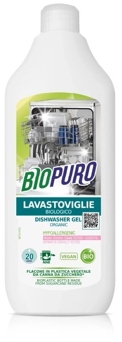 BIOPURO LAVASTOVIGLIE GEL 500 ML - fitfarma.it