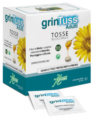 GRINTUSS ADULTI 20 COMPRESSE CON POLIRESIN 1,5 G - fitfarma.it