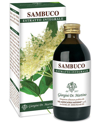 SAMBUCO FIORI ESTRATTO INTEGRALE 200 ML - fitfarma.it