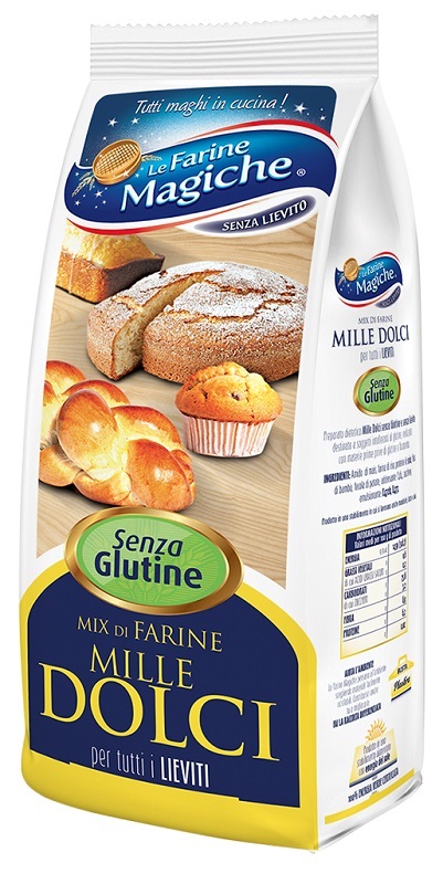 IPAFOOD LE FARINE MAGICHE MIX DI FARINE MILLE DOLCI 400 G - fitfarma.it