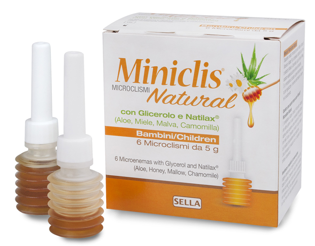 MINICLIS NATURAL MD BAMBINI 6 PEZZI - fitfarma.it