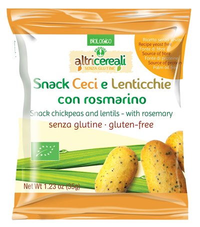 ALTRICEREALI SNACK CECI E LENTICCHIE CON ROSMARINO 35 G - fitfarma.it