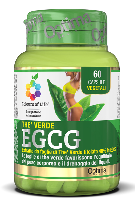 COLOURS OF LIFE THE VERDE EGCG 60 CAPSULE VEGETALI - fitfarma.it