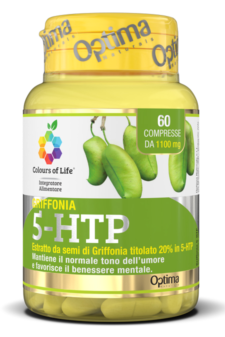 COLOURS OF LIFE GRIFFONIA 5-HTP 60 COMPRESSE 1100 MG - fitfarma.it
