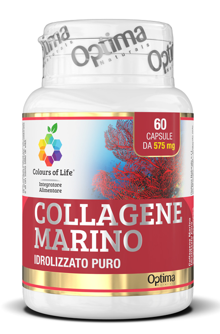 COLOURS OF LIFE COLLAGENE MARINO IDROLIZZATO PURO 60 CAPSULE 575 MG - fitfarma.it
