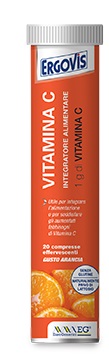 ERGOVIS VIT C 1000MG 20 COMPRESSE EFFERVESCENTI - fitfarma.it