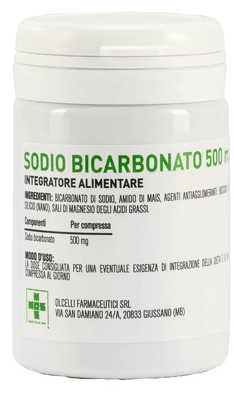 SODIO BICARBONATO 500 MG 100 COMPRESSE - fitfarma.it