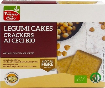 LEGUMICAKES-CRACKERS DI CECI - fitfarma.it