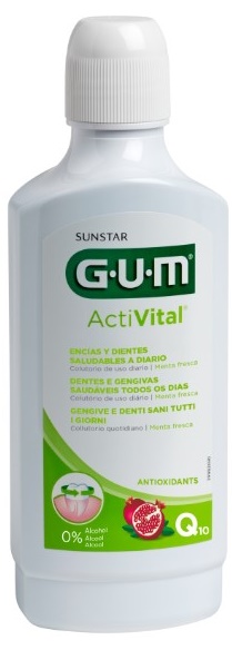 GUM ACTIVITAL COLLUTORI0 500 ML + R RINSE 120 ML - fitfarma.it