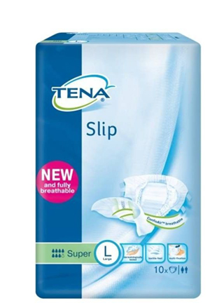 PANNOLONE PER INCONTINENZA A MUTANDINA TENA SLIP SUPER L 10 PEZZI - fitfarma.it