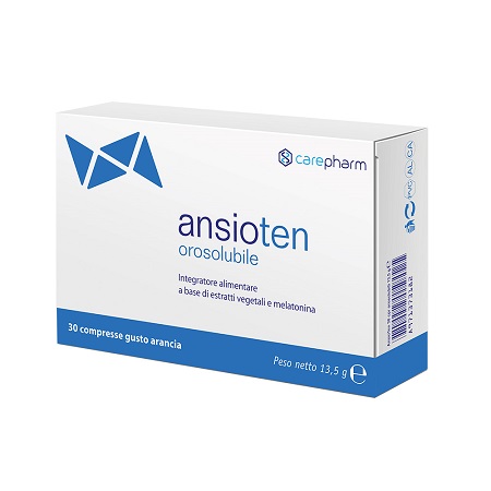 ANSIOTEN OROSOLUBILE 30 COMPRESSE - fitfarma.it