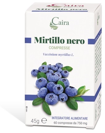 CAIRA MIRTILLO NERO 60 COMPRESSE - fitfarma.it