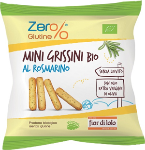 MINI GRISSINI AL ROSMARINO BIO MONOPORZIONE 30 G - fitfarma.it
