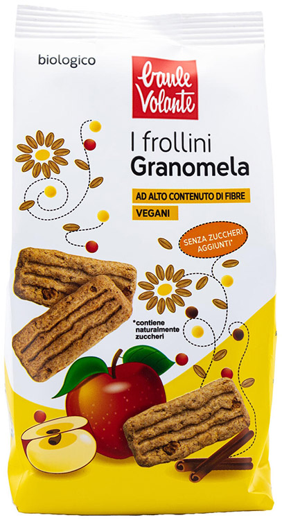 BENESSERE I GRANOMELA BISCOTTI INTEGRALI SENZA ZUCCHERI AGGIUNTI - fitfarma.it