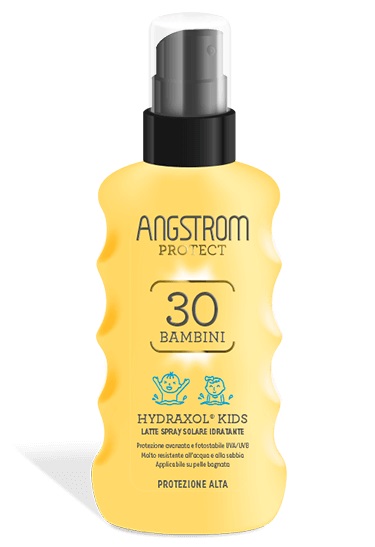 ANGSTROM PROTECT HYDRAXOL KIDS LATTE SPRAY SOLARE PROTEZIONE 30 175 ML - fitfarma.it
