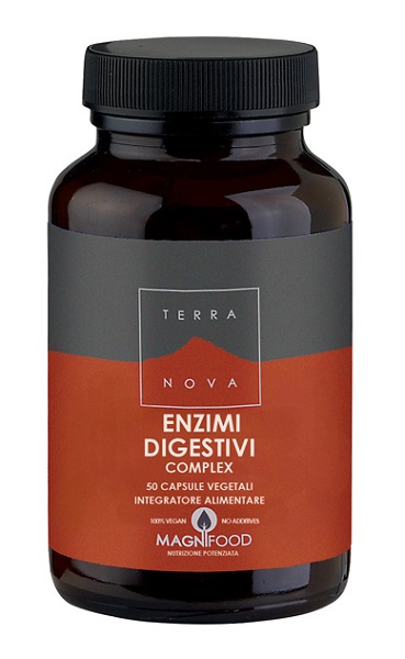 TERRANOVA COMPLESSO DI ENZIMI DIGESTIVI 50 CAPSULE - fitfarma.it
