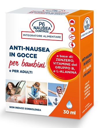 P6 NAUSEA CONTROL GOCCE ANTINAUSEA 30 ML - fitfarma.it