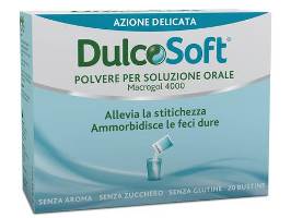 DULCOSOFT POLVERE PER SOLUZIONE ORALE 20 BUSTINE - fitfarma.it