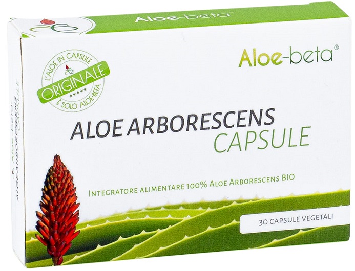 ALOE BETA 30 CAPSULE ALOE ARBORESCENS - fitfarma.it