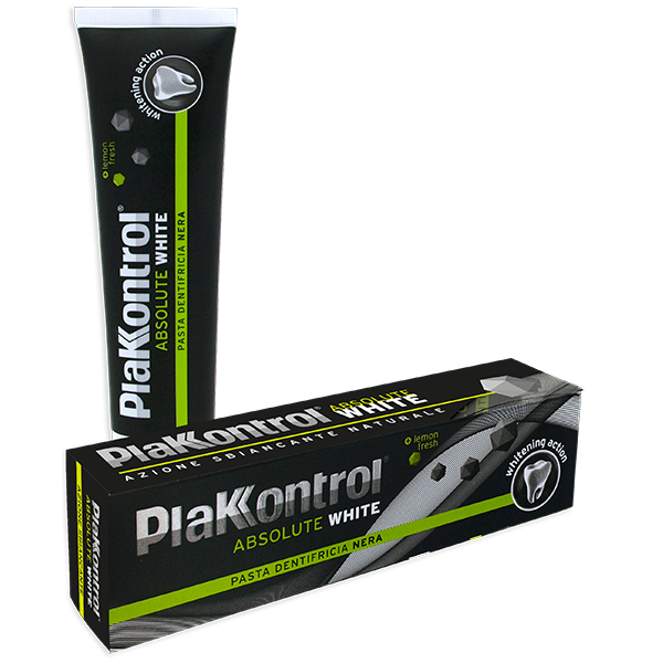 PLAKKONTROL ABSOLUTE WHITE DENTIFRICIO 75 ML - fitfarma.it
