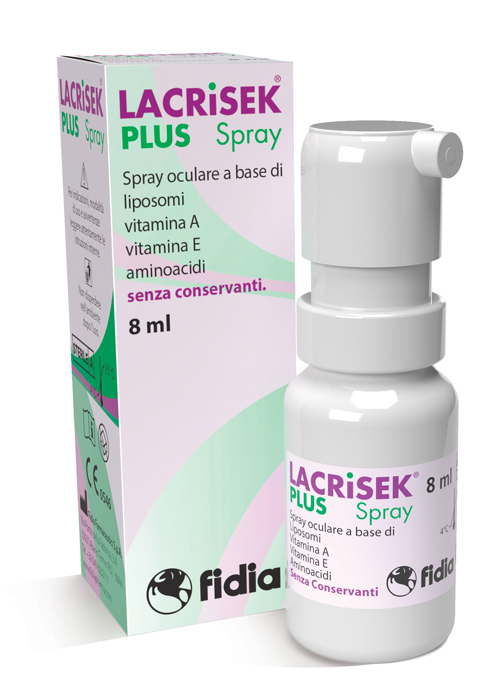 LACRISEK PLUS SPRAY SENZA CONSERVANTI SOLUZIONE OFTALMICA 8 ML - fitfarma.it