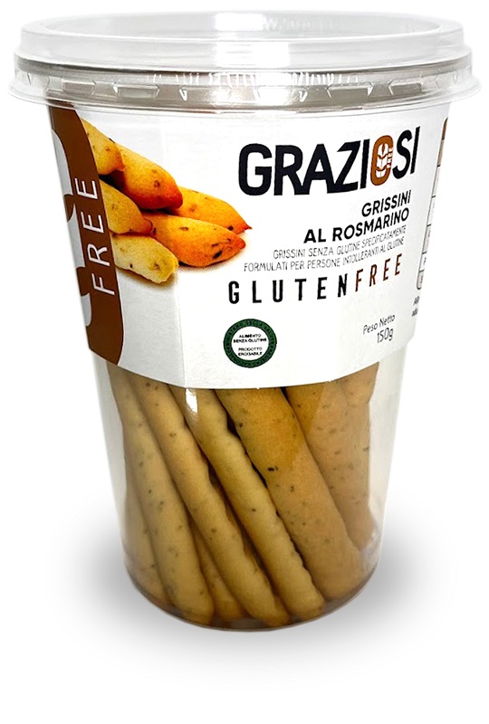 GRISSINI AL ROSMARINO 150 G - fitfarma.it