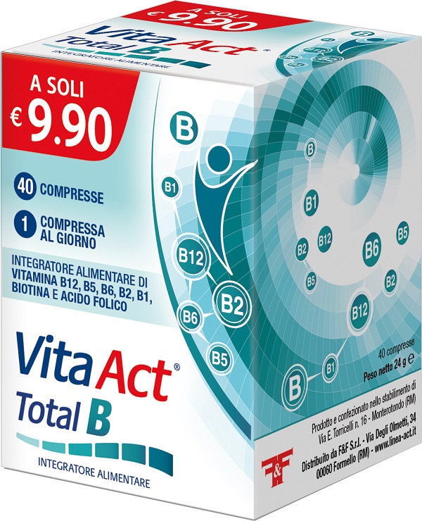 VITA ACT TOTAL B 40 COMPRESSE - fitfarma.it