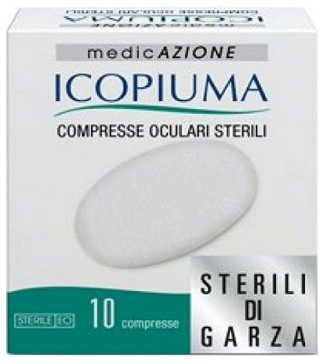 COMPRESSE OCULARI ADESIVE STERILI 10 PEZZI - fitfarma.it