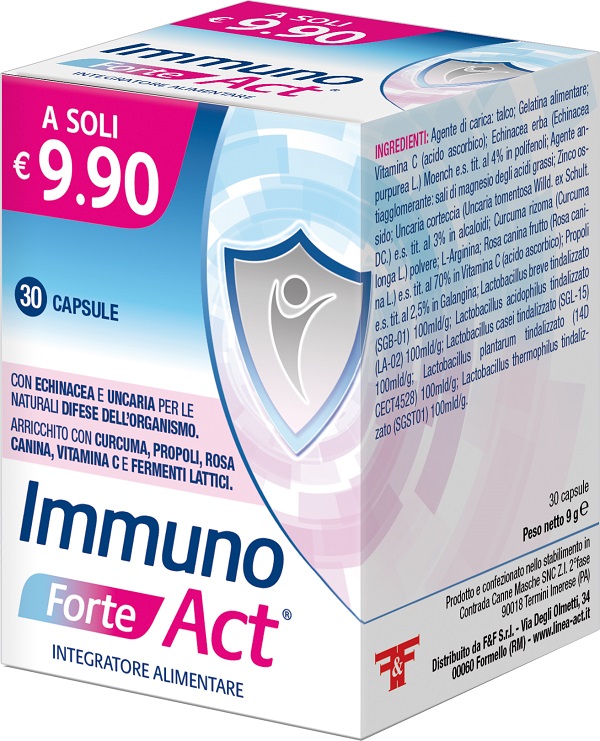 IMMUNO FORTE ACT 30 CAPSULE - fitfarma.it
