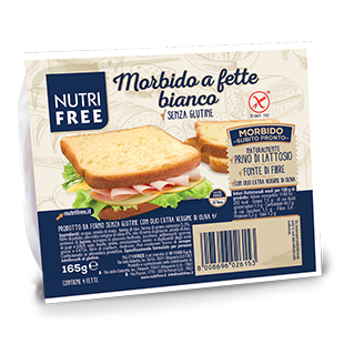 NUTRIFREE MORBIDO A FETTE BIANCO 165 G - fitfarma.it