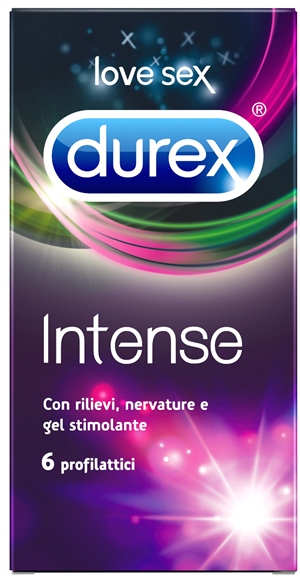 DUREX INTENSE ORGASMIC CONDOM 6 PEZZI - fitfarma.it