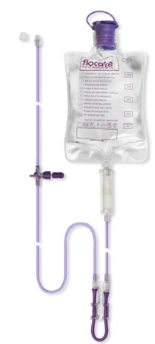 FLOCARE SACCA CON DEFLUSSORE DA 1,3 L POMPA INFINITY - fitfarma.it