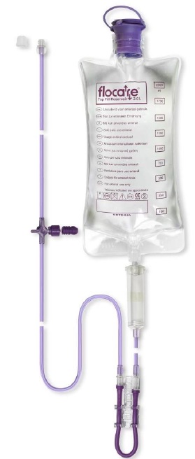 FLOCARE SACCA CON DEFLUSSORE DA 2,0 L POMPA INFINITY - fitfarma.it