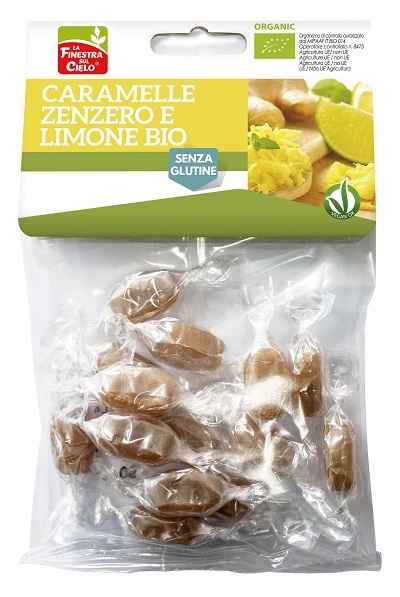 CARAMELLE ZENZERO E LIMONE BIO 50 G - fitfarma.it
