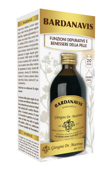BARDANAVIS LIQUIDO ANALCOLICO 200 ML - fitfarma.it
