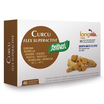 CURCU FLEX SUPERACTIVE 48 COMPRESSE - fitfarma.it