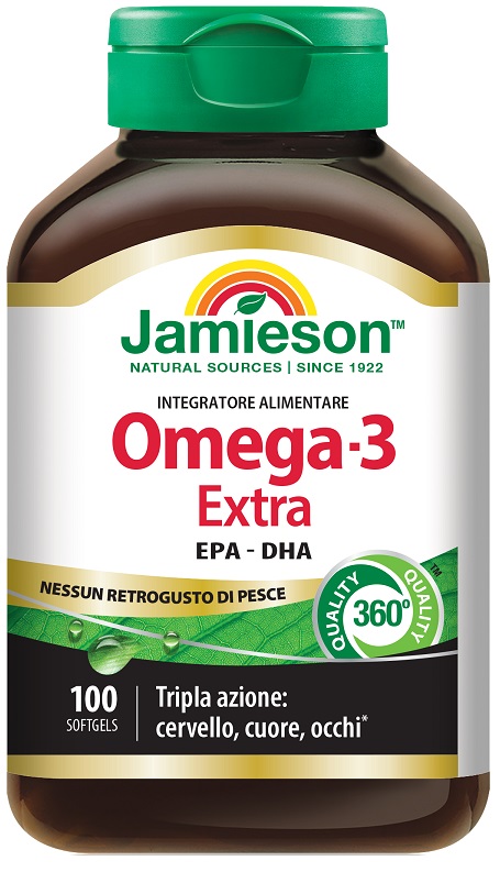 JAMIESON OMEGA 3 EXTRA 100 PERLE - fitfarma.it