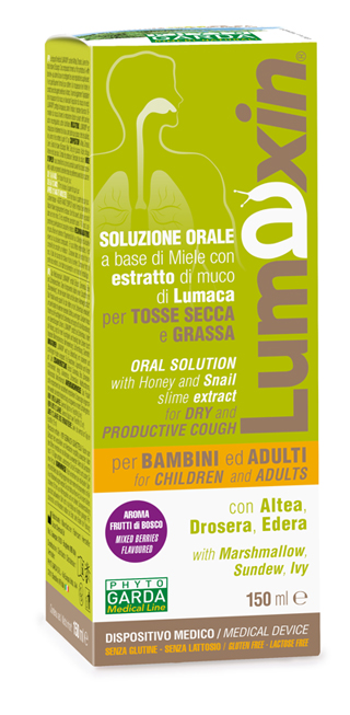 LUMAXIN DISPOSITIVO MEDICO SCIROPPO ADULTI/BAMBINI 150 ML - fitfarma.it