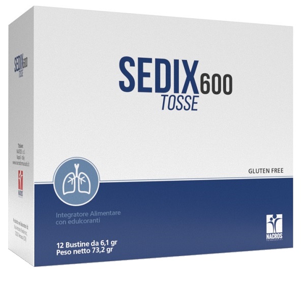 SEDIX 600 TOSSE 12 BUSTINE DA 6,1 G - fitfarma.it