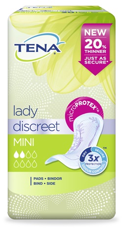 PANNOLONE SAGOMATO TENA DISCREET MINI 20 PEZZI - fitfarma.it