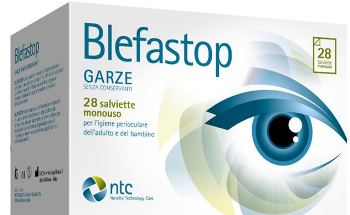BLEFASTOP GARZA CON HY-TER IN COTONE PIEGATA CON FILO DI BARIO 28 PEZZI - fitfarma.it